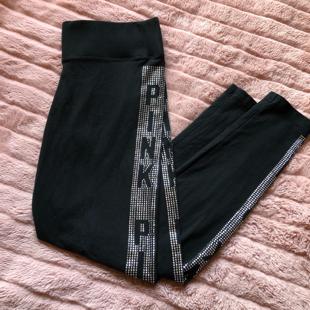 Victoria’s Secret Pink Bling Leggings